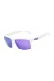Oakley Unisex Holbrook White Frame Purple Lens Rectangular 55mm Sunglasses