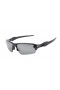 Oakley Men's Flak 2.0 Black Frame Gray Lens Semi Rimless 59mm Polarized Sunglasses