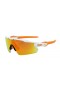 Oakley Radar ev Pitch White Frame Red Lens Shield Sunglasses