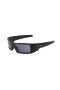 Oakley Men's Gascan Black Frame Gray Lens Rectangular 60mm Sunglasses
