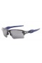 Oakley Men's Flak 2.0 Gray Frame Gray Lens Semi Rimless 59mm Sunglasses