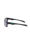 Oakley Unisex Jupiter Squared Black Frame Green Lens Rectangular 56mm Sunglasses
