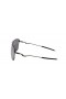Oakley Men's Tailhook Gray Frame Silver Lens Rectangular 60mm Sunglasses