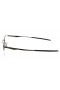 Oakley Unisex Wingfold 0.5 Bronze Frame Transparent Lens Semi Rimless 55mm Glasses