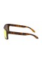Oakley Unisex Holbrook Tortoise Frame Orange Lens Rectangular 55mm Sunglasses