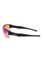 Oakley Men's Flak Black Frame Orange Lens Rectangular 63mm Sunglasses