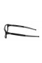 Oakley Unisex Currency Black Frame Transparent Lens Rectangular 54mm Glasses