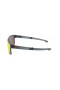 Oakley Unisex Sliver F Black Frame Orange Lens Rectangular 57mm Polarized Sunglasses