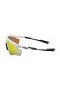 Oakley Men's M2 Frame Xl White Frame Orange Lens Shield Sunglasses
