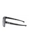Oakley Unisex Sliver Black Frame Gray Lens Rectangular 57mm Sunglasses