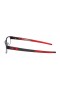 Oakley Men's Carbon Plate Black Frame Transparent Lens Rectangular 53mm Glasses