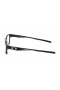 Oakley Unisex Voltage Black Frame Transparent Lens Rectangular 53mm Glasses