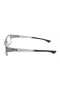 Oakley Men's Airdrop Gray Frame Transparent Lens Rectangular 53mm Glasses