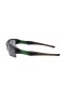 Oakley Men's Flak Black Frame Gray Lens Rectangular 63mm Polarized Sunglasses