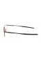 Oakley Unisex Barrelhouse 0.5 Bronze Frame Transparent Lens Rectangular 52mm Glasses