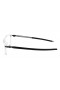 Oakley Unisex Pitchman Clear Frame Transparent Lens Rectangular 55mm Glasses