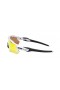 Oakley Radar ev Path Silver Frame Red Lens Shield Sunglasses