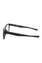 Oakley Unisex Fenceline Black Frame Transparent Lens Rectangular 53mm Glasses