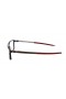 Oakley Unisex Pitchman Black Frame Transparent Lens Rectangular 55mm Glasses