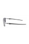 Oakley Men's Tinfoil Carbon Gray Frame Yellow Lens Rectangular 58mm Polarized Sunglasses