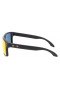 Oakley Unisex Holbrook Black Frame Red Lens Rectangular 55mm Polarized Sunglasses