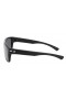 Oakley Men's Breadbox Black Frame Silver Lens Rectangular 56mm Polarized Sunglasses