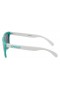 Oakley Unisex FROGSKINS Green Frame Gray Lens Oval 55mm Sunglasses