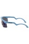 Oakley Unisex RAZORBLADES Blue Frame Blue Lens Shield Sunglasses