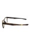 Oakley Unisex Fenceline Tortoise Frame Transparent Lens Rectangular 53mm Glasses