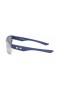 Oakley Men's Twoface Blue Frame Silver Lens Rectangular 60mm Polarized Sunglasses