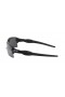 Oakley Men's Flak 2.0 Black Frame Silver Lens Rectangular 59mm Polarized Sunglasses