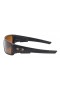 Oakley Men's Crankshaft Black Frame Bronze Lens Rectangular 60mm Sunglasses