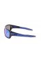 Oakley Men's Turbine Black Frame Blue Lens Rectangular 65mm Sunglasses