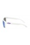 Oakley Unisex Holbrook White Frame Purple Lens Rectangular 55mm Sunglasses