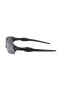 Oakley Men's Flak 2.0 Black Frame Gray Lens Semi Rimless 59mm Polarized Sunglasses