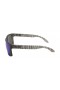 Oakley Unisex Holbrook Gray Frame Blue Lens Rectangular 55mm Sunglasses