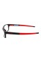 Oakley Men's Crosslink Black Frame Transparent Lens Rectangular 54mm Glasses