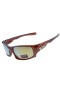 Oakley Ten sunglasses brown frame persimmon iridium lens