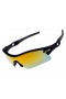 Oakley radar pitch sunglasses matte black / fire iridium