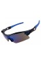 Oakley radar pitch sunglasses black blue