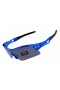 Oakley radar pitch sunglasses polished blue / black lens