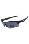 Oakley radar pitch sunglass matte black / black lens