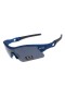 Oakley radar pitch sunglasses matte blue / black lens