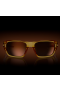 Oakley Alexia Putellas Signature Series Masseter Sunglasses Translucent Light Curry Frame Prizm Brown Gradient Lens