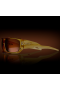 Oakley Alexia Putellas Signature Series Masseter Sunglasses Translucent Light Curry Frame Prizm Brown Gradient Lens