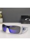 Oakley Batwolf Sunglasses White Frame Prizm Deep Blue Polarized Lenses