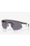 Oakley BXTR Metal Sunglasses Matte Moss Frame Prizm Grey Lenses