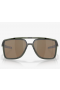 Oakley Castel Sunglasses Olive Ink Frame Prizm Tungsten Polarized Lenses