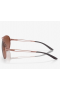 Oakley Caveat Sunglasses Rose Gold Frame Vr50 Brown Gradient Lenses
