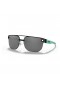 Oakley Chrystl Sunglasses Matte Black Celeste Frame Prizm Black Lens